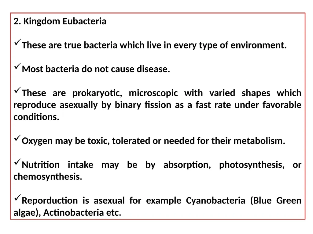 TAXONOMY OF INVERTEBRATES UNIT 1: PRINCIPLES OF - slide 34 of 38