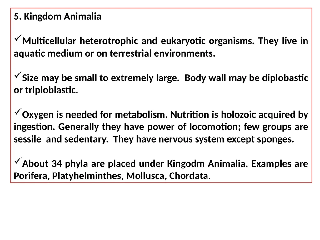 TAXONOMY OF INVERTEBRATES UNIT 1: PRINCIPLES OF - slide 38 of 38