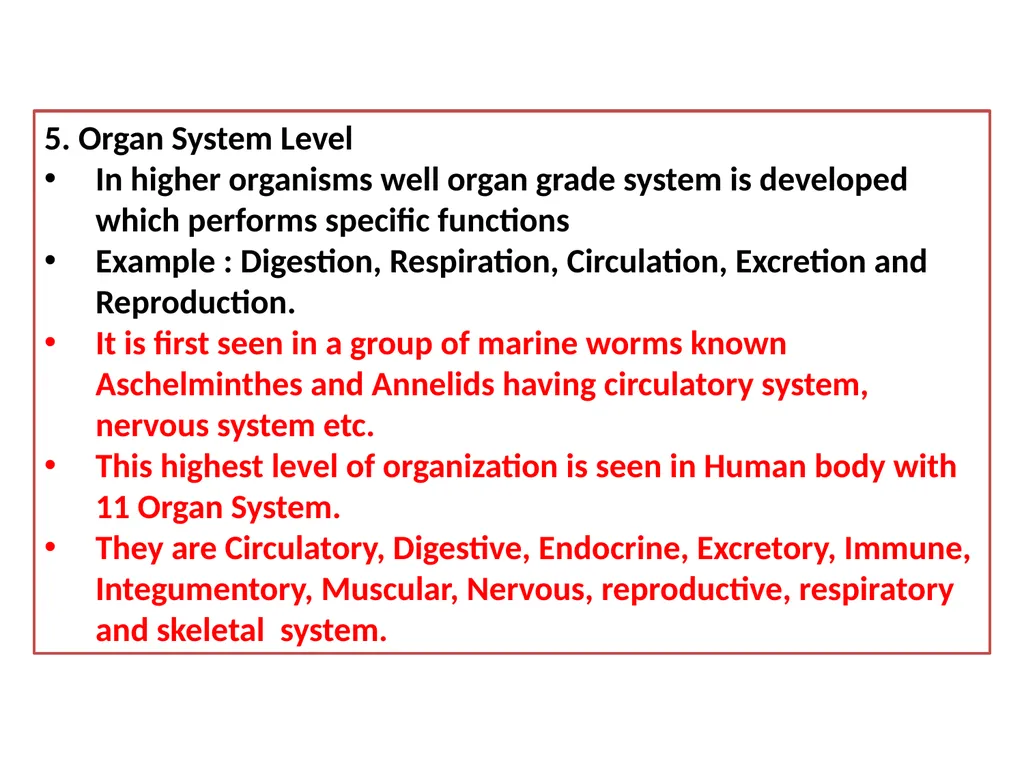 TAXONOMY OF INVERTEBRATES UNIT 1: PRINCIPLES OF - slide 10 of 38