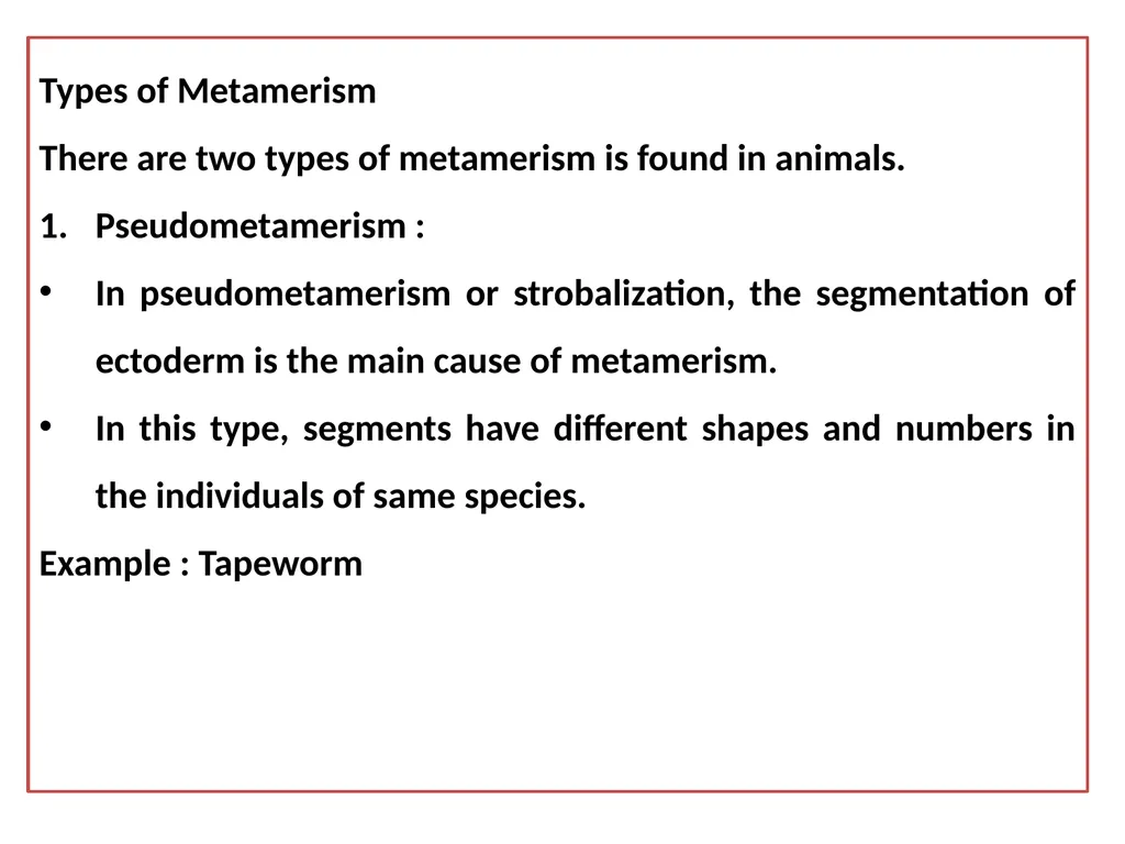 TAXONOMY OF INVERTEBRATES UNIT 1: PRINCIPLES OF - slide 21 of 38