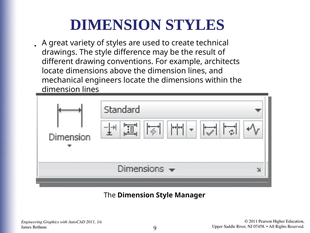 C H A P T E R 82 Dimensioning TERMINOLOGY - slide 9 of 39