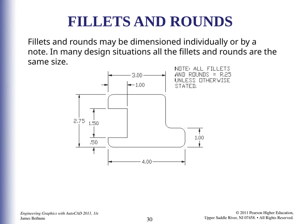 C H A P T E R 82 Dimensioning TERMINOLOGY - slide 30 of 39