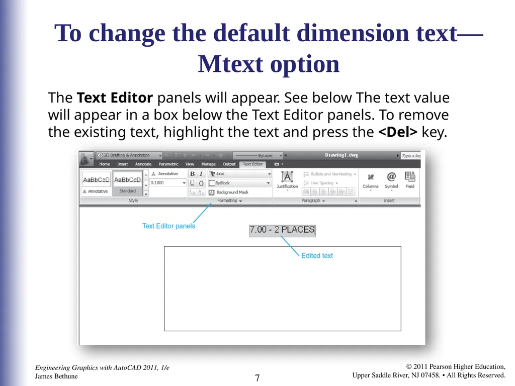 C H A P T E R 82 Dimensioning TERMINOLOGY - slide 7 of 39