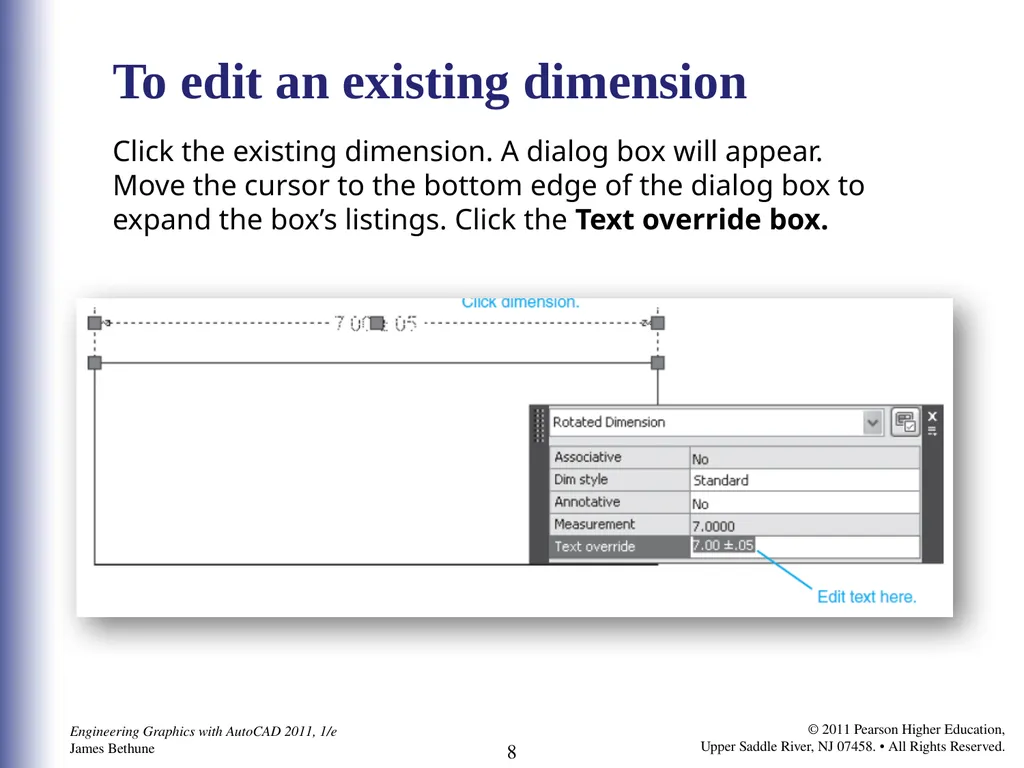 C H A P T E R 82 Dimensioning TERMINOLOGY - slide 8 of 39