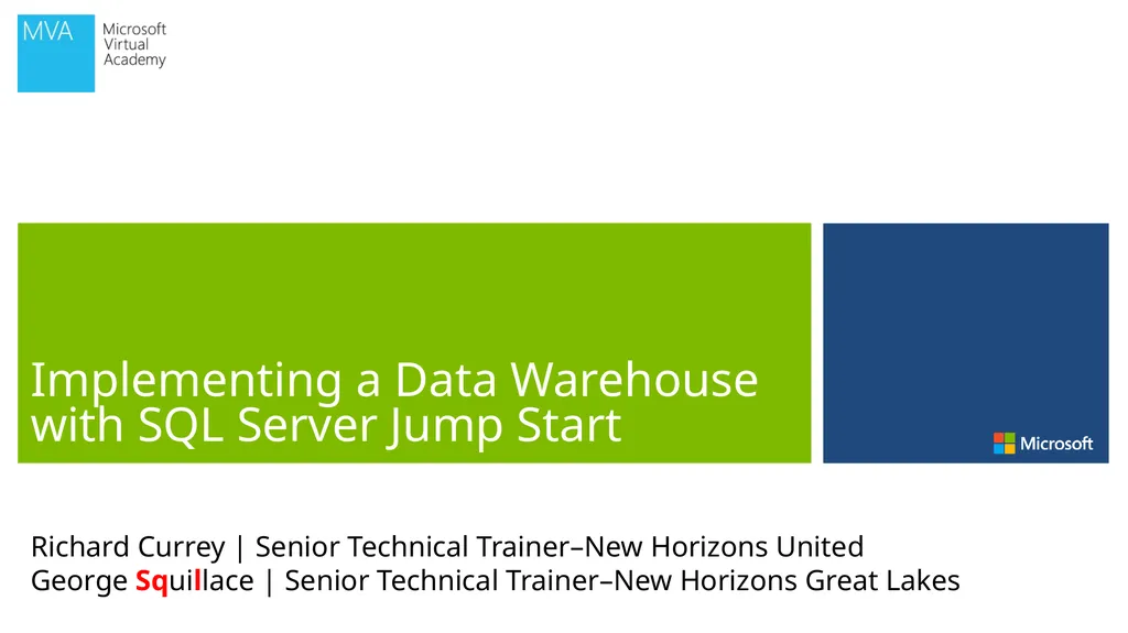 Richard Currey | Senior Technical Trainer–New - slide 1 of 37