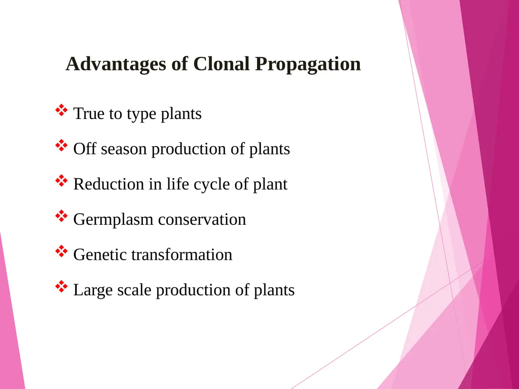 INTRODUCTION TO METHODS OF PROPAGATION Dr. M. - slide 19 of 21