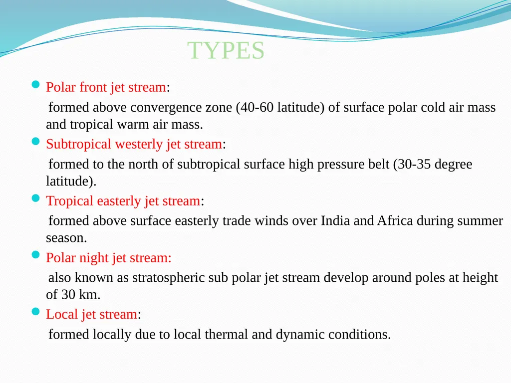 JET STREAM BY: LECT. ASHU SHARMA DEPTT. OF - slide 5 of 11