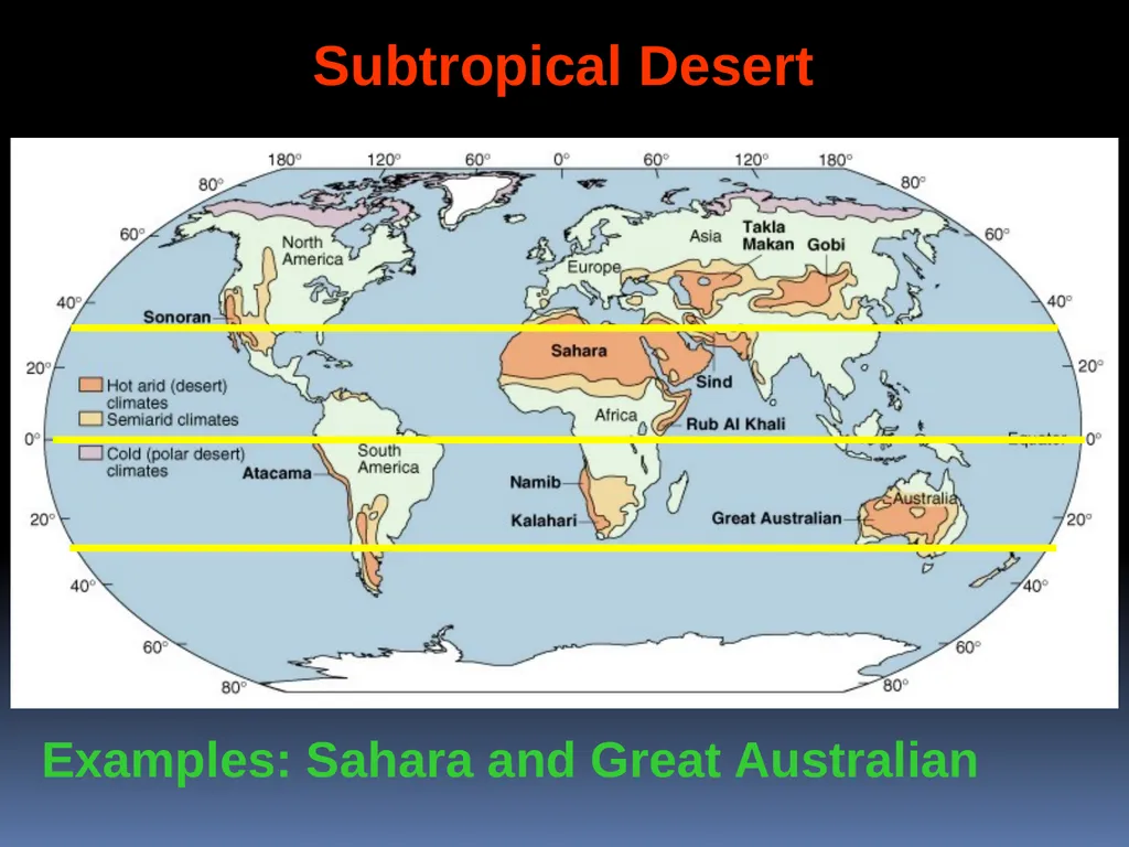 Deserts and Desertification lecture 1 collected by - slide 14 of 22