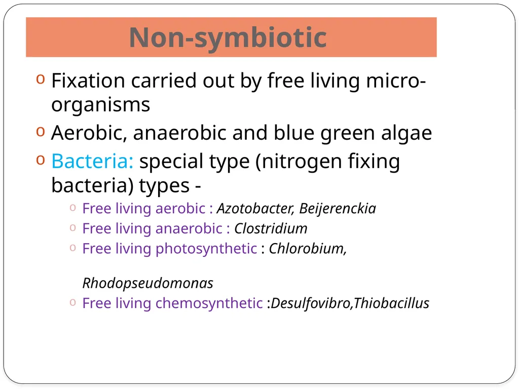 Nitrogen Fixation Role of Nitrogen in Plants Major - slide 8 of 32