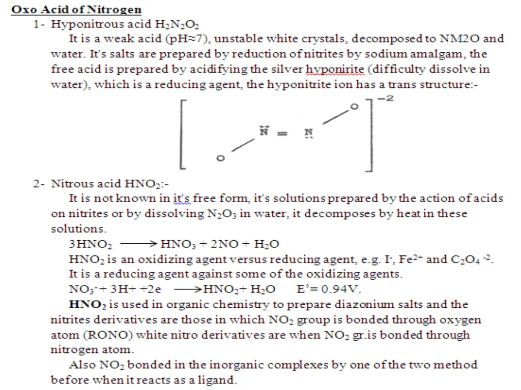 Why there arise negative oxidation state for N? - slide 16 of 36