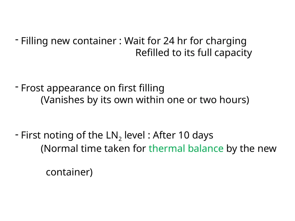Information On LN2 & cryocan Dr. Vikas Sachan - slide 13 of 20