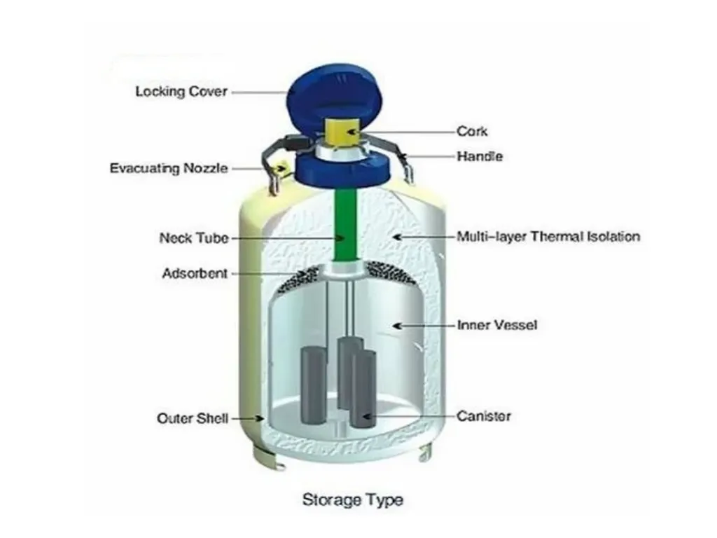 Information On LN2 & cryocan Dr. Vikas Sachan - slide 4 of 20