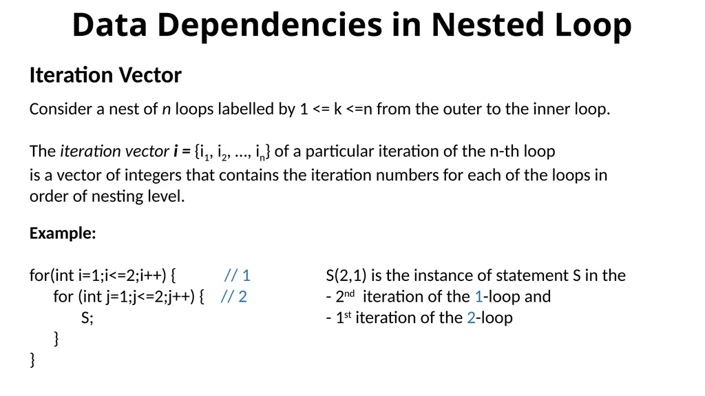 Dependency Analysis Recap Program Equivalence Data - slide 4 of 15