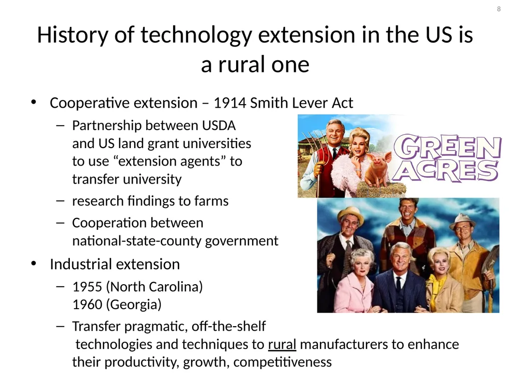 Technology Extension Concepts and Models Jan - slide 8 of 28