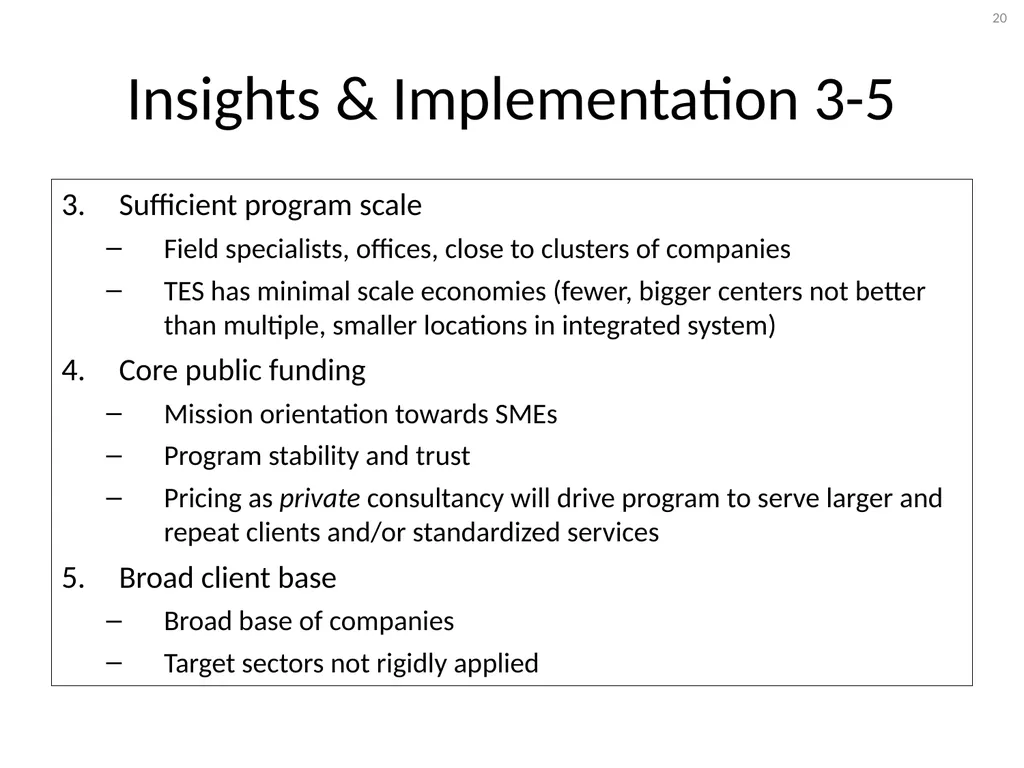 Technology Extension Concepts and Models Jan - slide 20 of 28