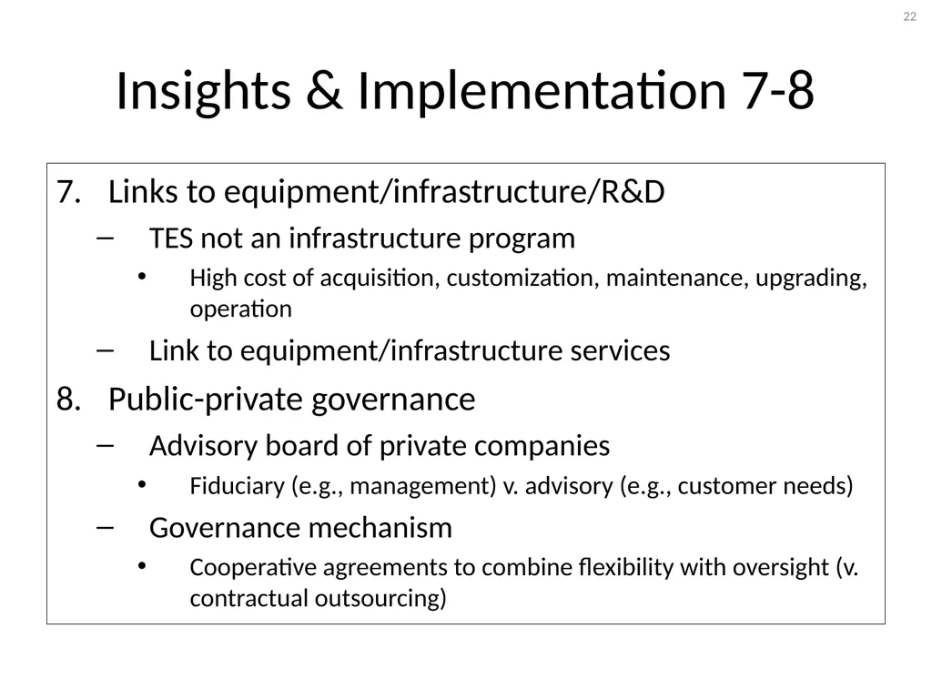 Technology Extension Concepts and Models Jan - slide 22 of 28