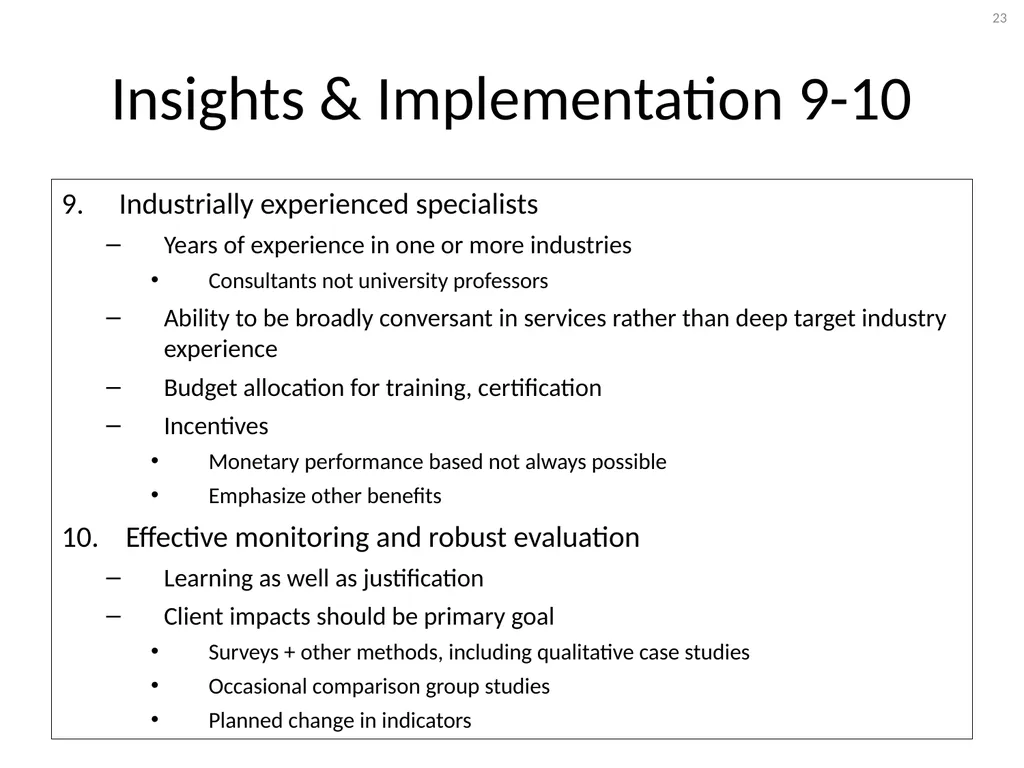 Technology Extension Concepts and Models Jan - slide 23 of 28