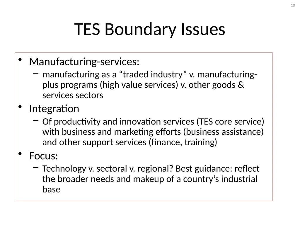 Technology Extension Concepts and Models Jan - slide 10 of 28