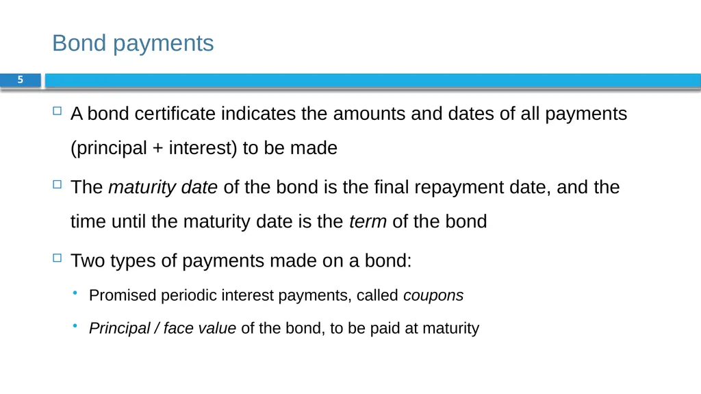 Corporate Finance for Long-Term Value Chapter 8: - slide 5 of 49