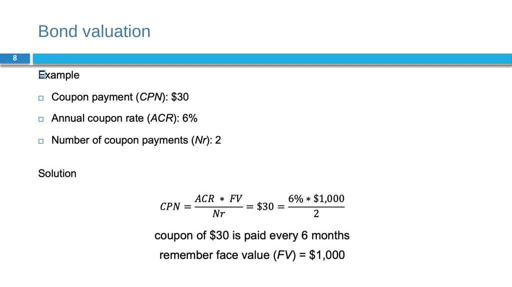 Corporate Finance for Long-Term Value Chapter 8: - slide 8 of 49