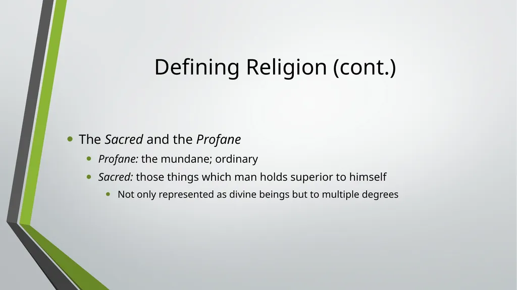 The Elementary Forms of Religious Life A - slide 8 of 28