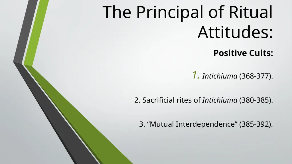 The Elementary Forms of Religious Life A - slide 23 of 28