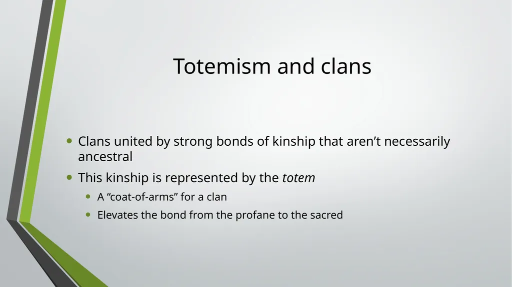 The Elementary Forms of Religious Life A - slide 17 of 28