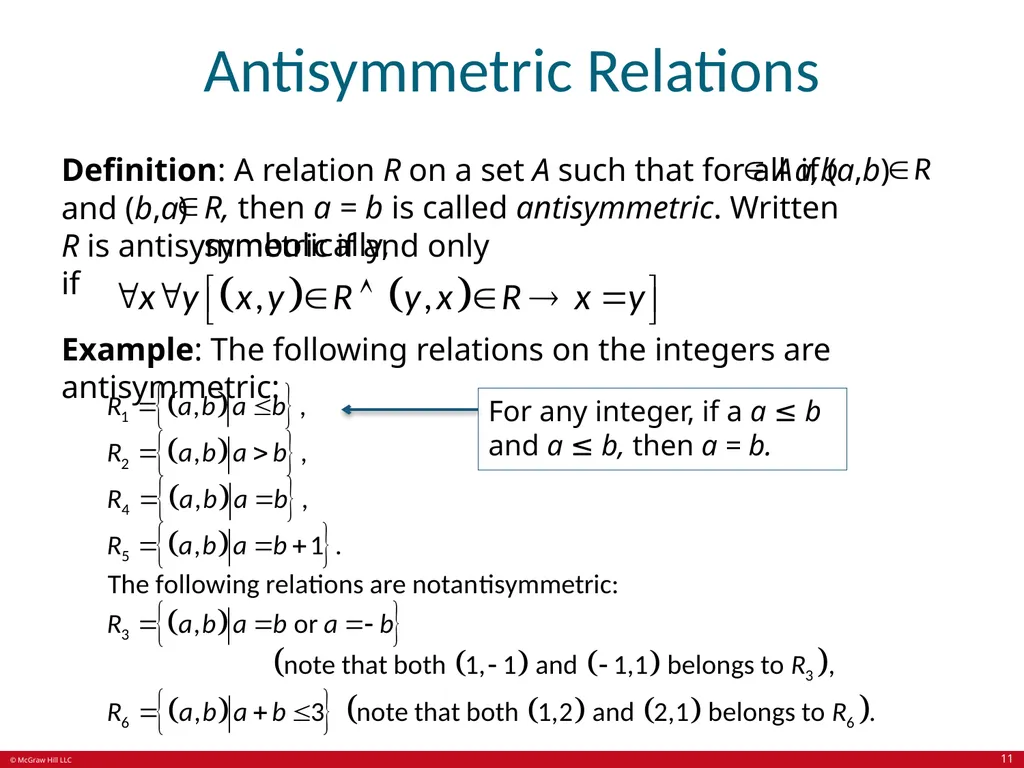 Relations Chapter 9 © McGraw Hill LLC. All rights - slide 11 of 53