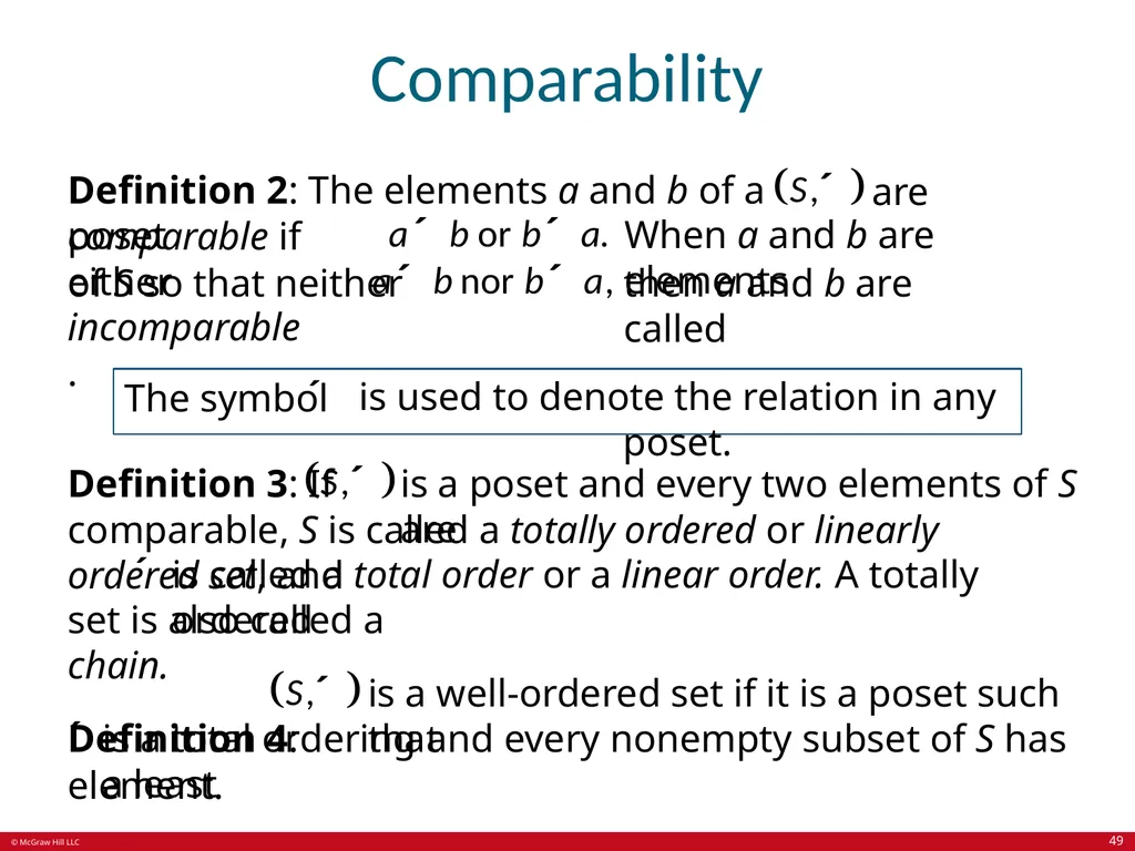 Relations Chapter 9 © McGraw Hill LLC. All rights - slide 49 of 53