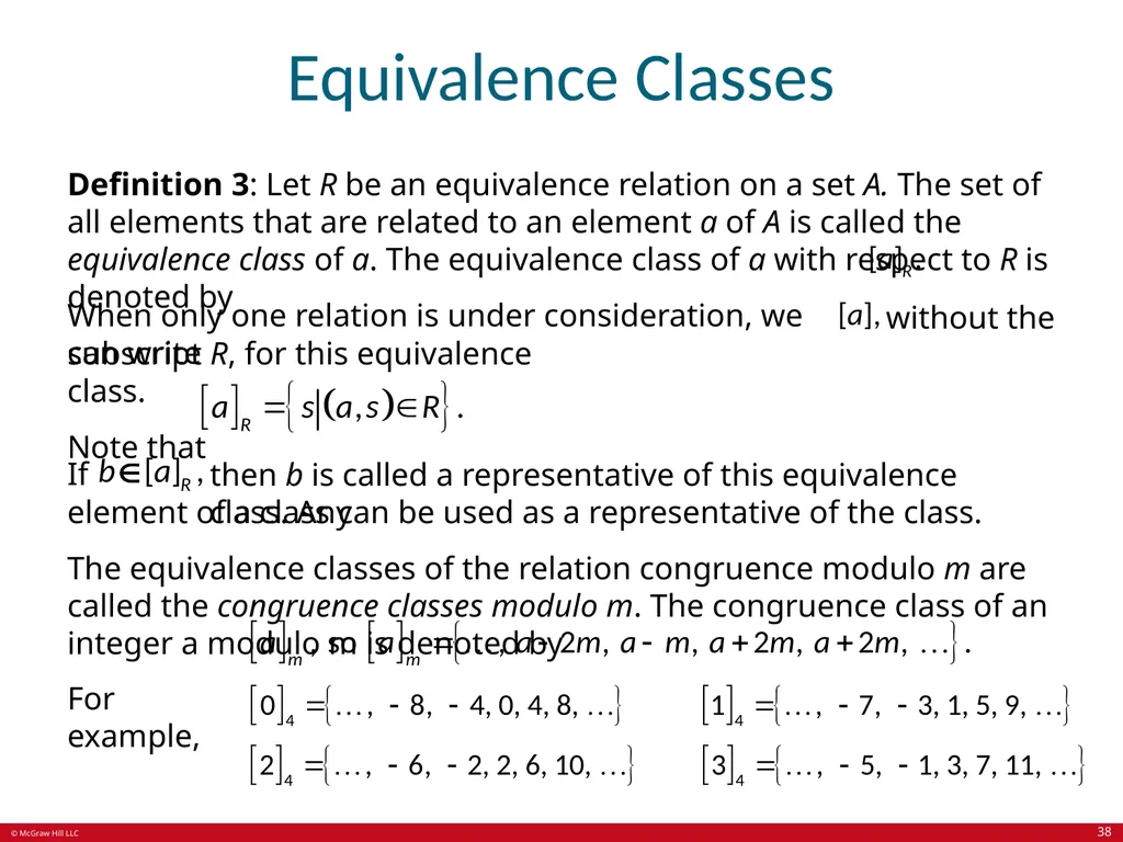Relations Chapter 9 © McGraw Hill LLC. All rights - slide 38 of 53