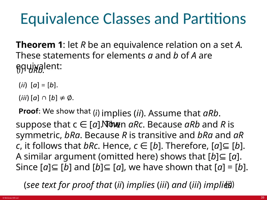 Relations Chapter 9 © McGraw Hill LLC. All rights - slide 39 of 53