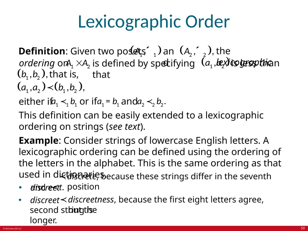 Relations Chapter 9 © McGraw Hill LLC. All rights - slide 50 of 53