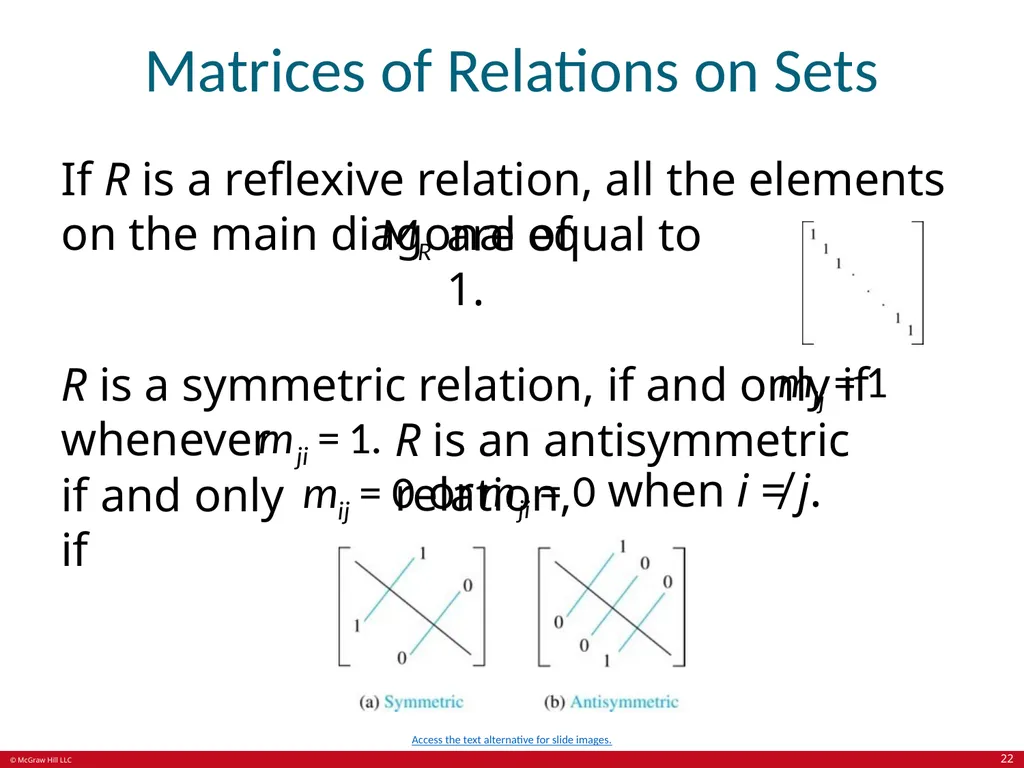 Relations Chapter 9 © McGraw Hill LLC. All rights - slide 22 of 53