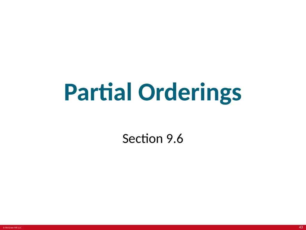 Relations Chapter 9 © McGraw Hill LLC. All rights - slide 43 of 53