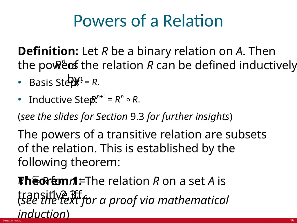 Relations Chapter 9 © McGraw Hill LLC. All rights - slide 16 of 53