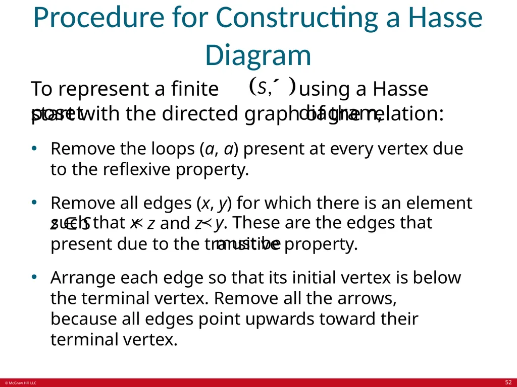 Relations Chapter 9 © McGraw Hill LLC. All rights - slide 52 of 53