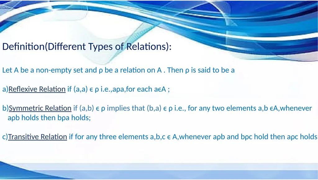 Equivalence Relation & Partitions Equivalence - slide 2 of 5