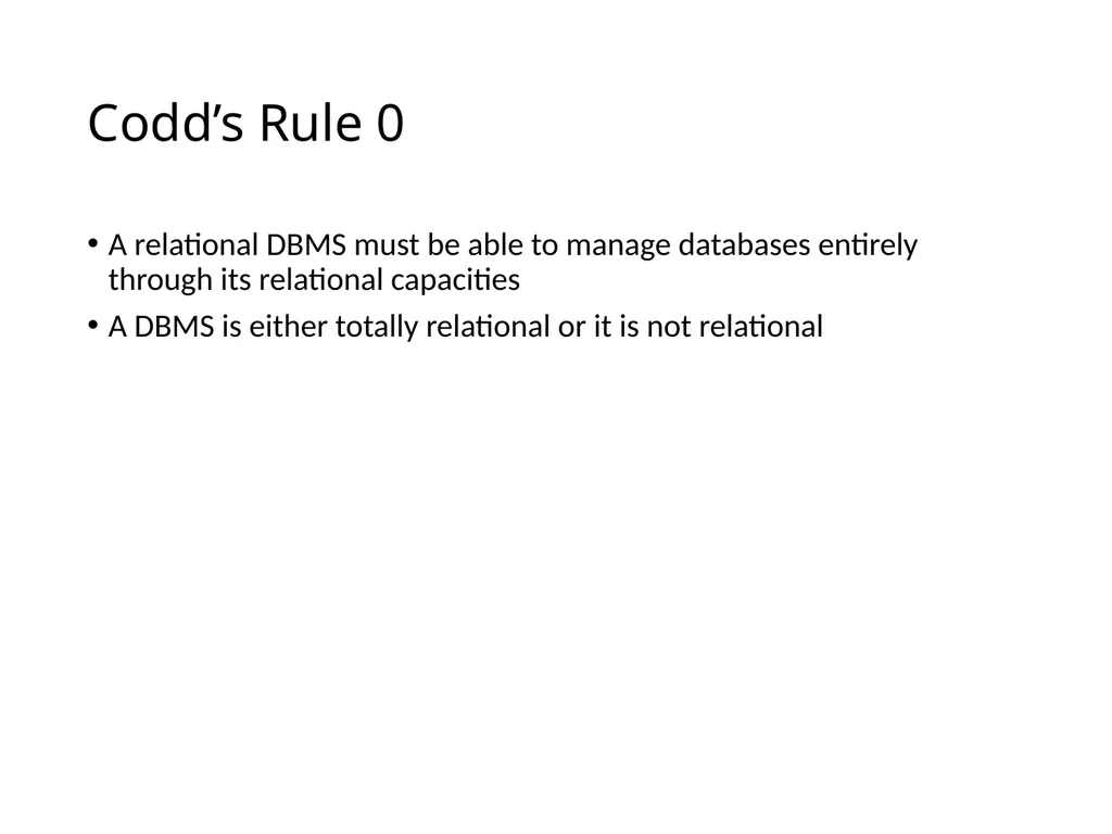 The Relational Model and Relational Algebra - slide 24 of 25