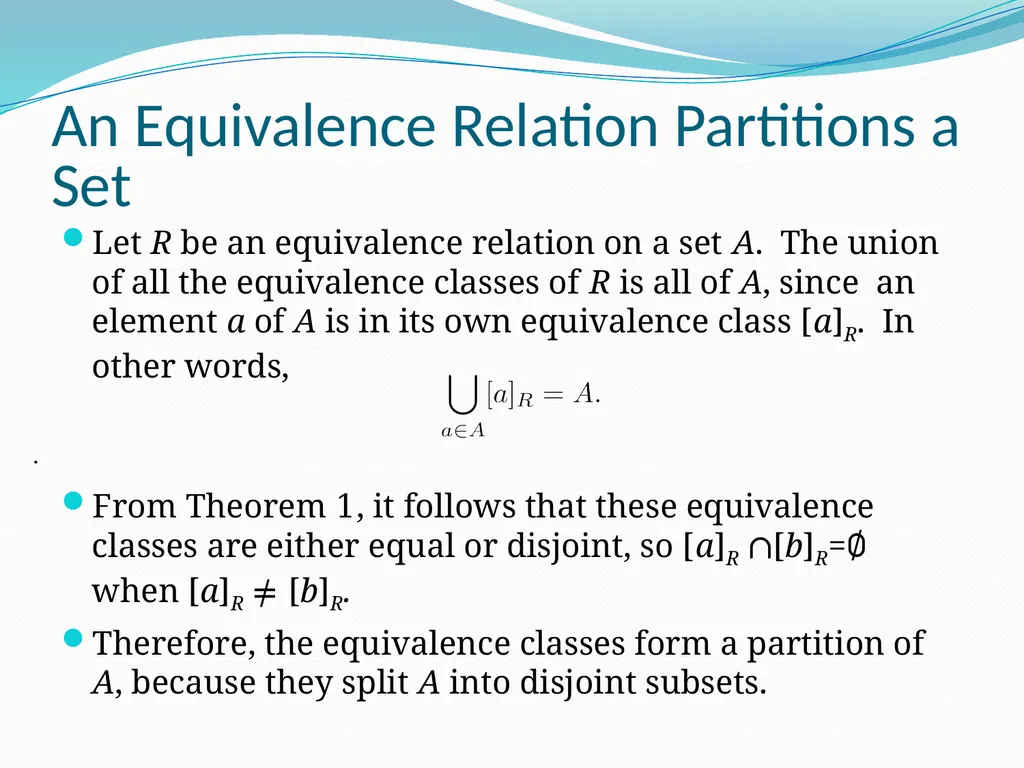 Relations Chapter 9 Chapter Summary Relations and - slide 41 of 52