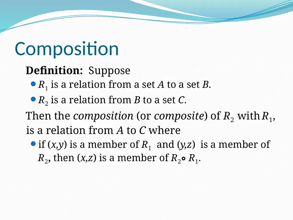 Relations Chapter 9 Chapter Summary Relations and - slide 14 of 52
