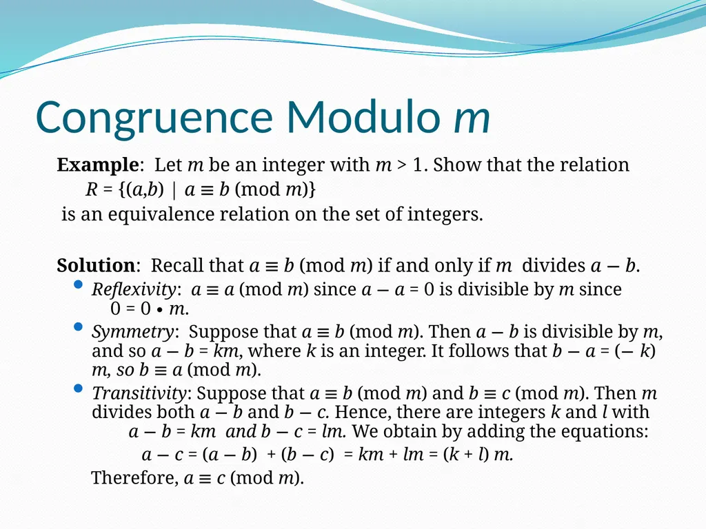 Relations Chapter 9 Chapter Summary Relations and - slide 36 of 52