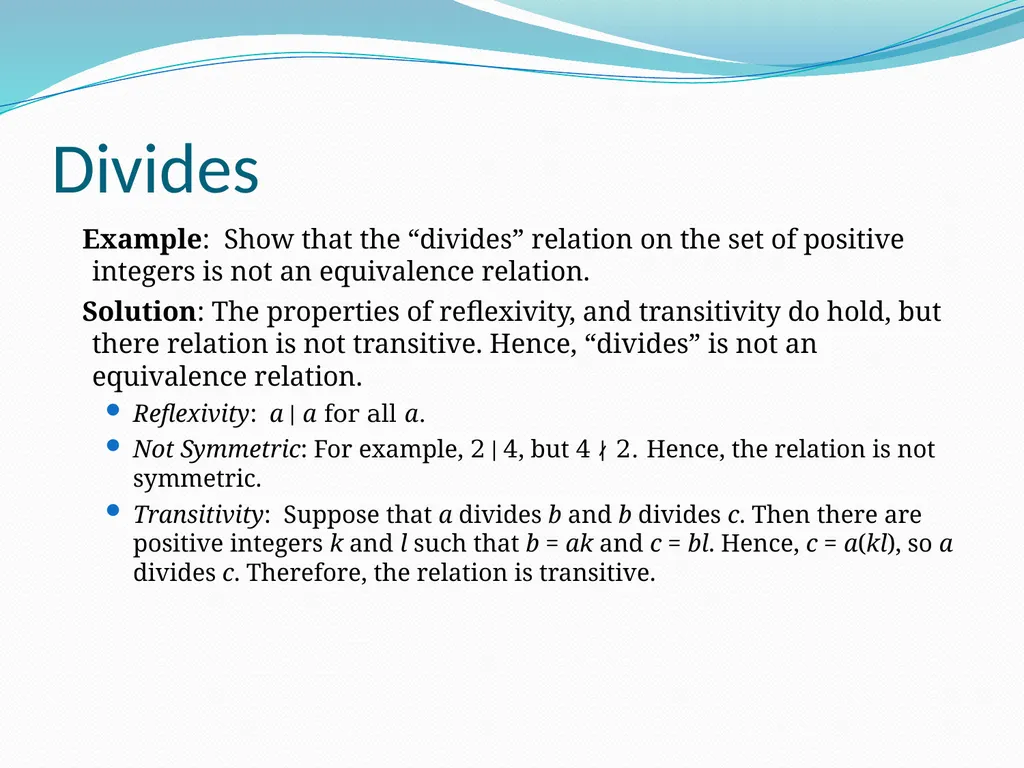 Relations Chapter 9 Chapter Summary Relations and - slide 37 of 52