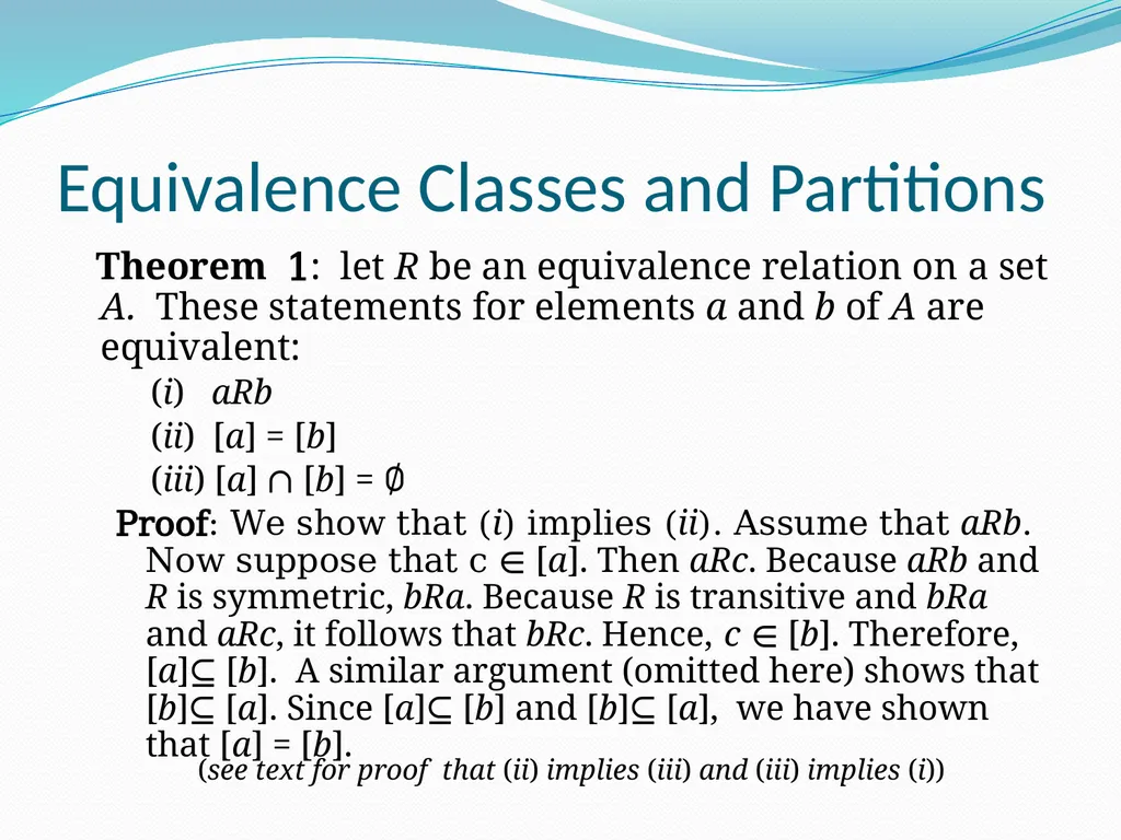 Relations Chapter 9 Chapter Summary Relations and - slide 39 of 52