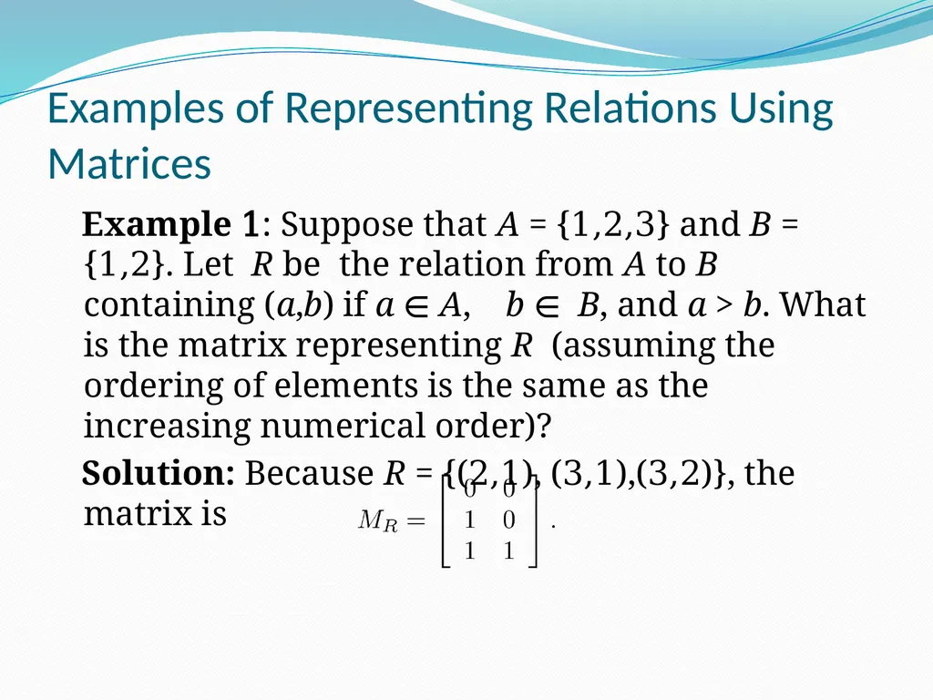 Relations Chapter 9 Chapter Summary Relations and - slide 20 of 52