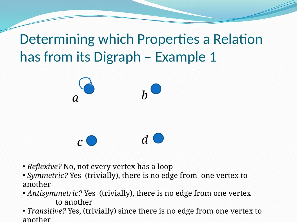 Relations Chapter 9 Chapter Summary Relations and - slide 27 of 52
