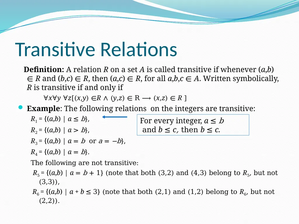 Relations Chapter 9 Chapter Summary Relations and - slide 12 of 52