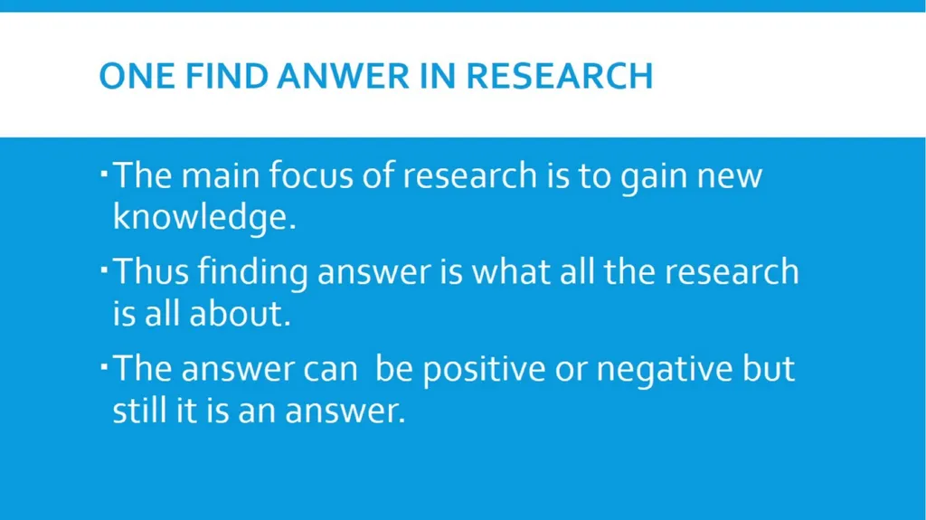 Meaning of research RESEARCH MEANING CONT… - slide 7 of 11