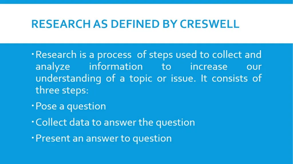 Meaning of research RESEARCH MEANING CONT… - slide 10 of 11