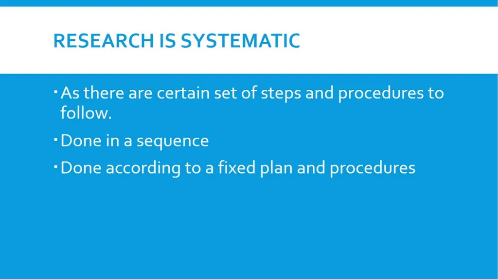 Meaning of research RESEARCH MEANING CONT… - slide 5 of 11