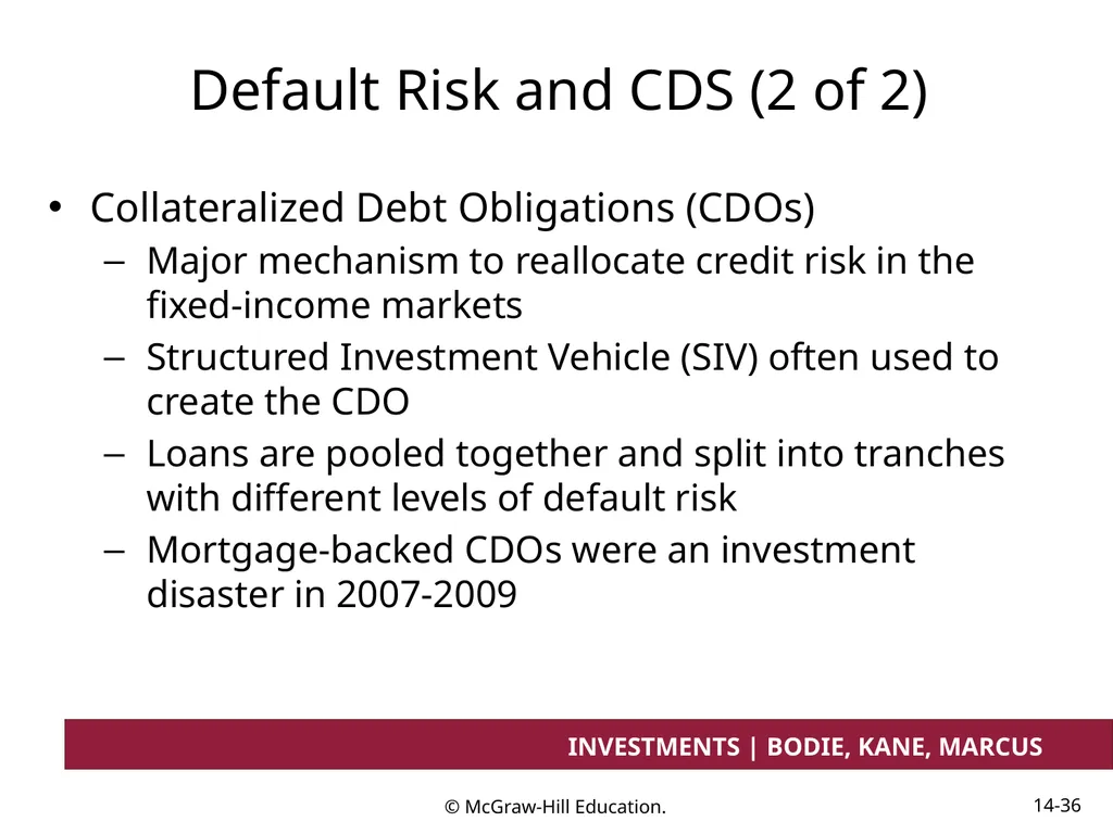Chapter 14 Bond Prices and Yields INVESTMENTS | - slide 36 of 38